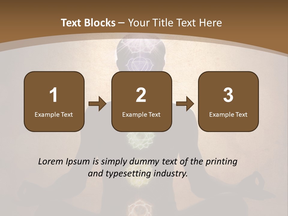 Bright Man Color PowerPoint Template