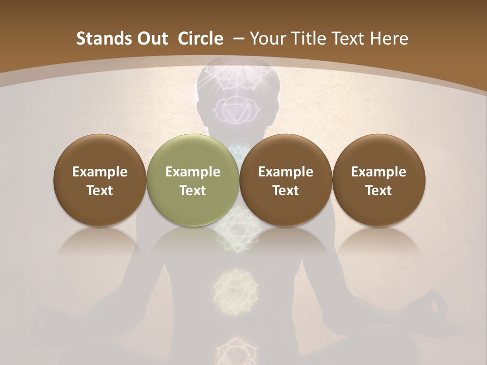 Bright Man Color PowerPoint Template