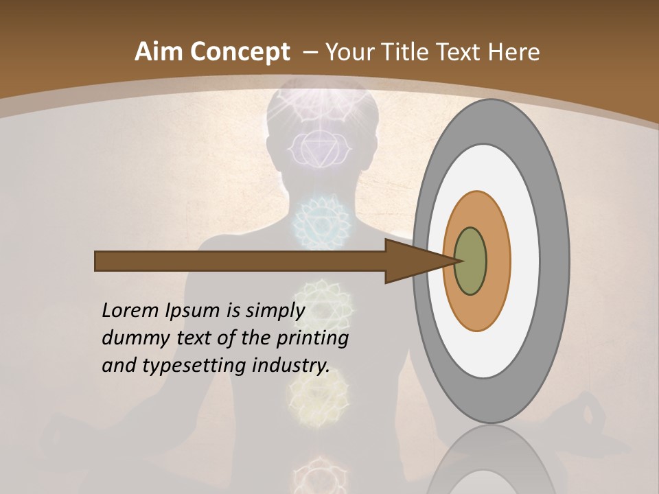 Bright Man Color PowerPoint Template