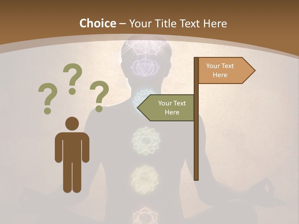 Bright Man Color PowerPoint Template