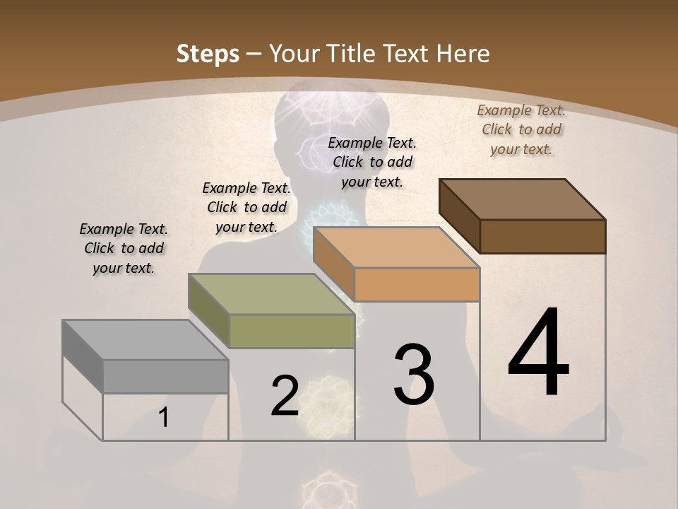 Bright Man Color PowerPoint Template