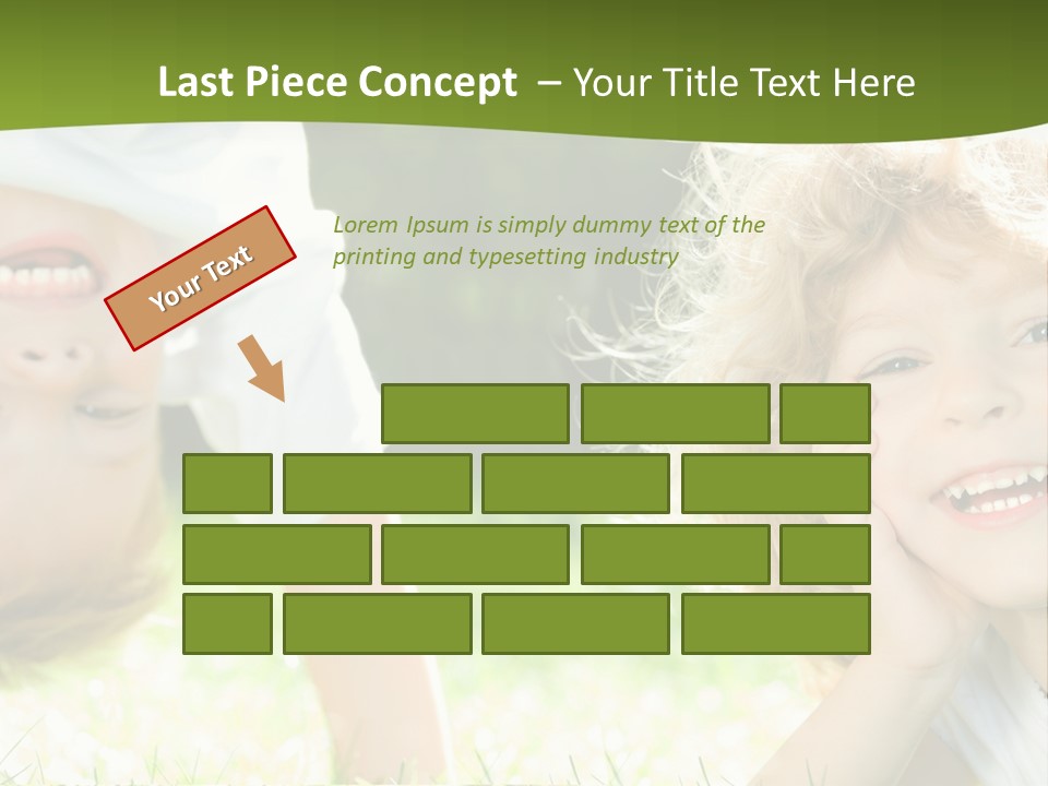 Upside Down Person Casual PowerPoint Template