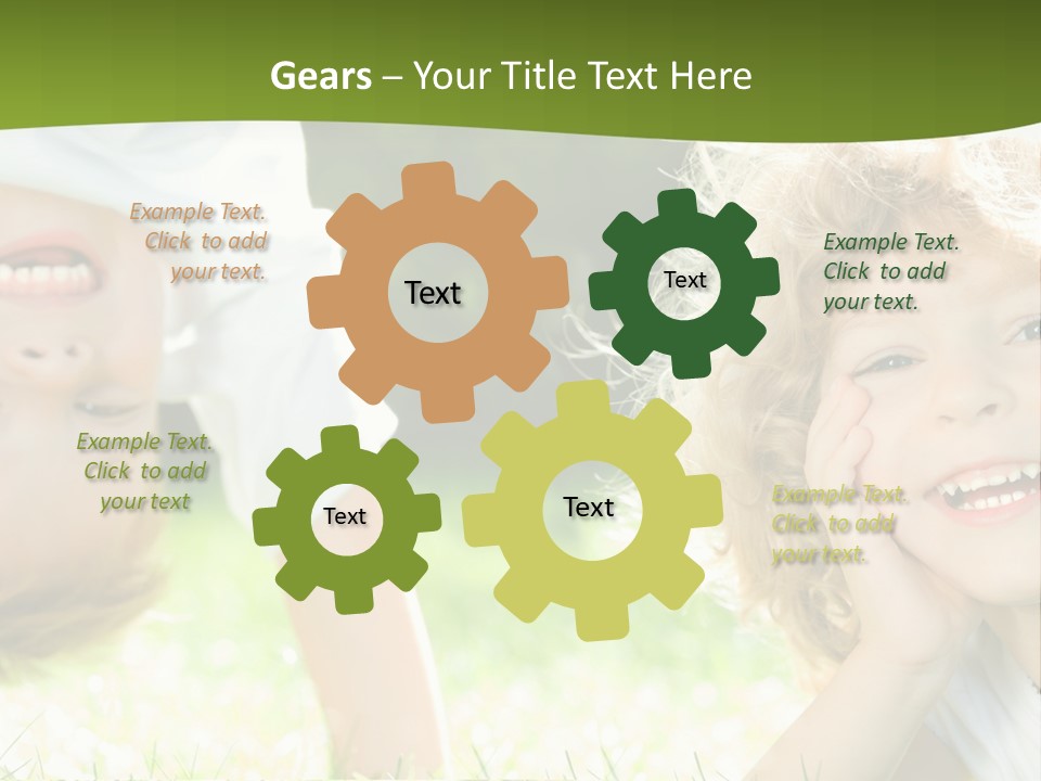 Upside Down Person Casual PowerPoint Template