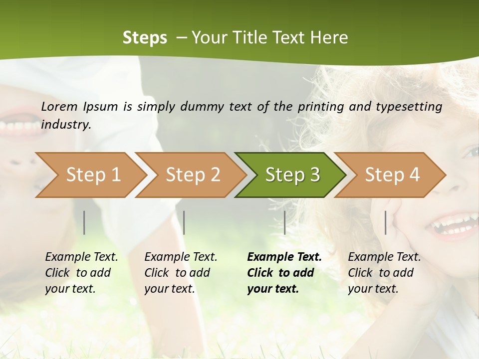 Upside Down Person Casual PowerPoint Template