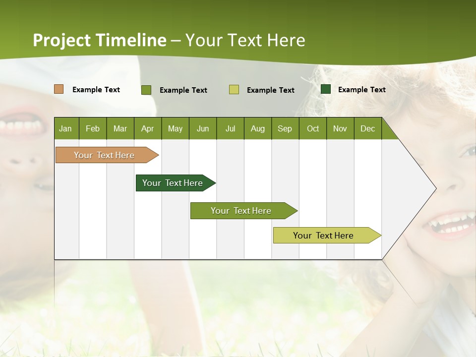 Upside Down Person Casual PowerPoint Template