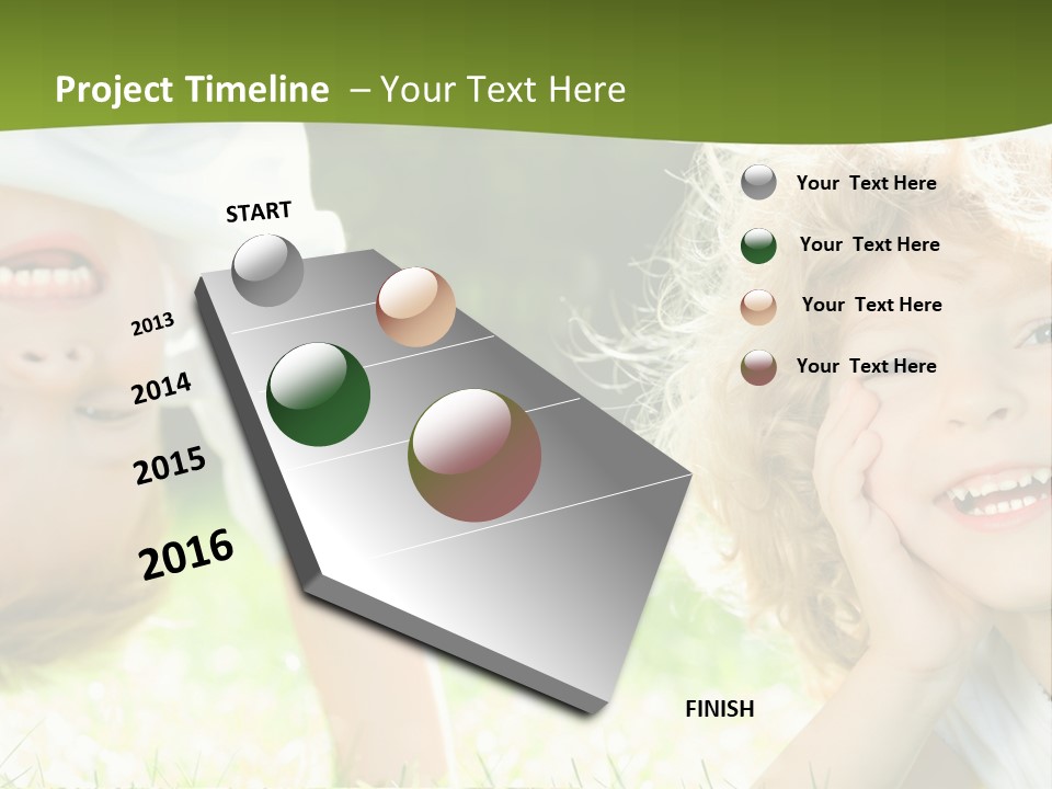 Upside Down Person Casual PowerPoint Template