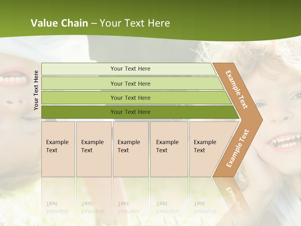 Upside Down Person Casual PowerPoint Template