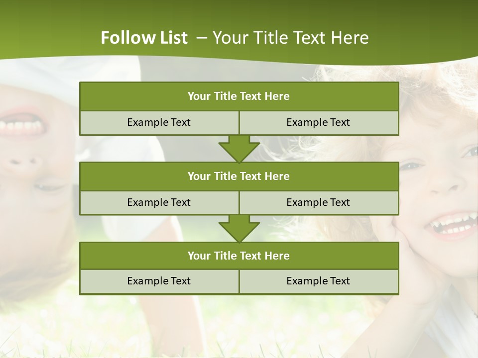 Upside Down Person Casual PowerPoint Template