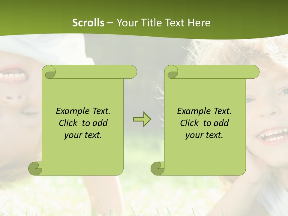 Upside Down Person Casual PowerPoint Template