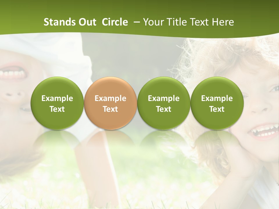 Upside Down Person Casual PowerPoint Template