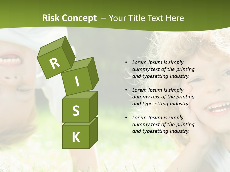 Upside Down Person Casual PowerPoint Template