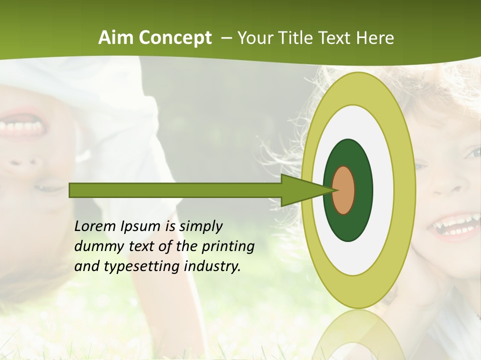 Upside Down Person Casual PowerPoint Template