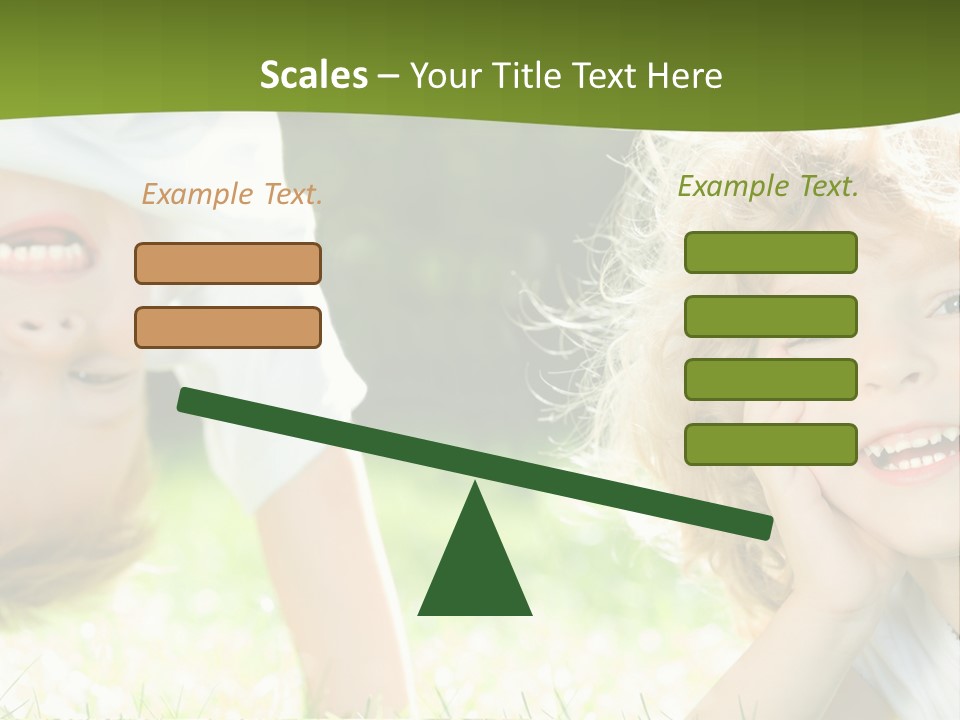 Upside Down Person Casual PowerPoint Template