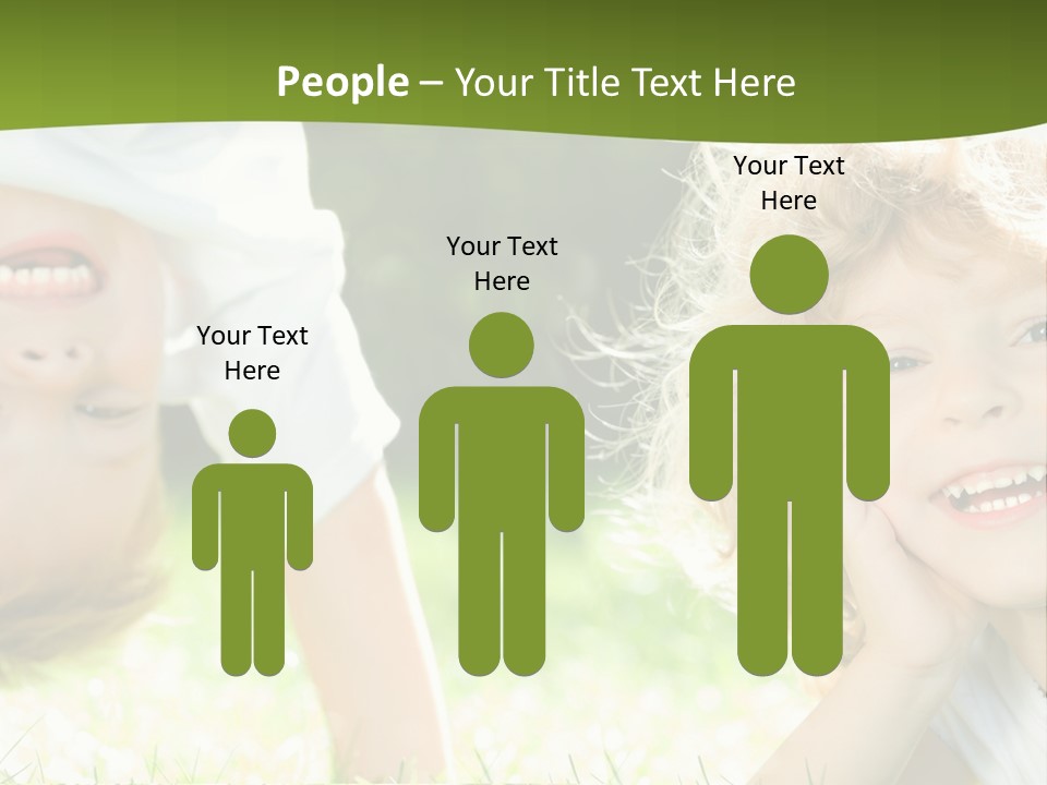 Upside Down Person Casual PowerPoint Template