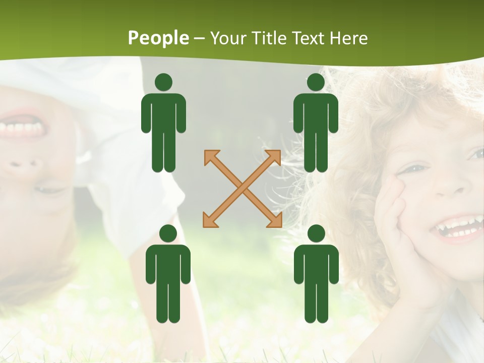 Upside Down Person Casual PowerPoint Template