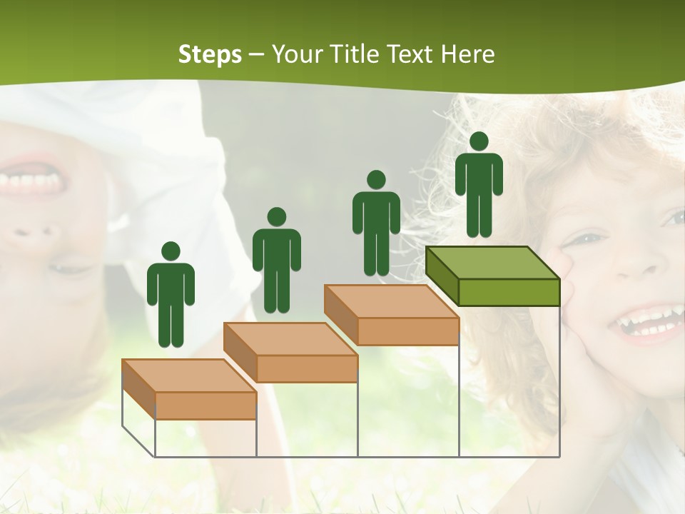 Upside Down Person Casual PowerPoint Template