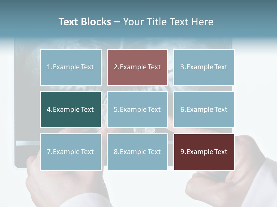A Person Holding A Tooth In Front Of A X - Ray PowerPoint Template