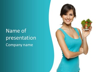 Isolated Kid Playful PowerPoint Template