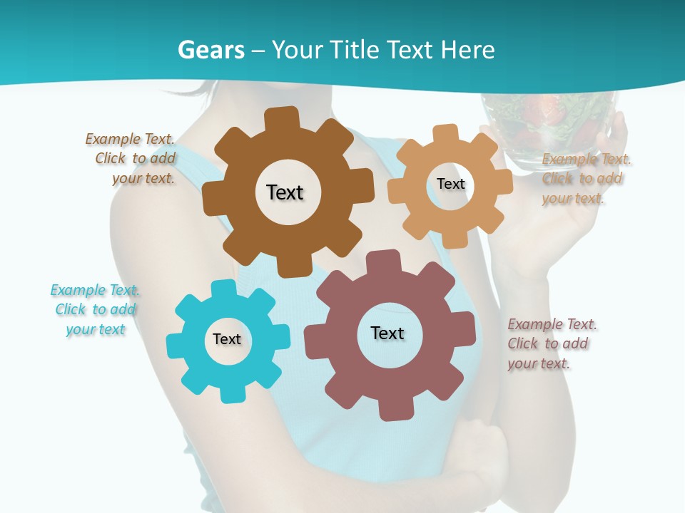 Isolated Kid Playful PowerPoint Template