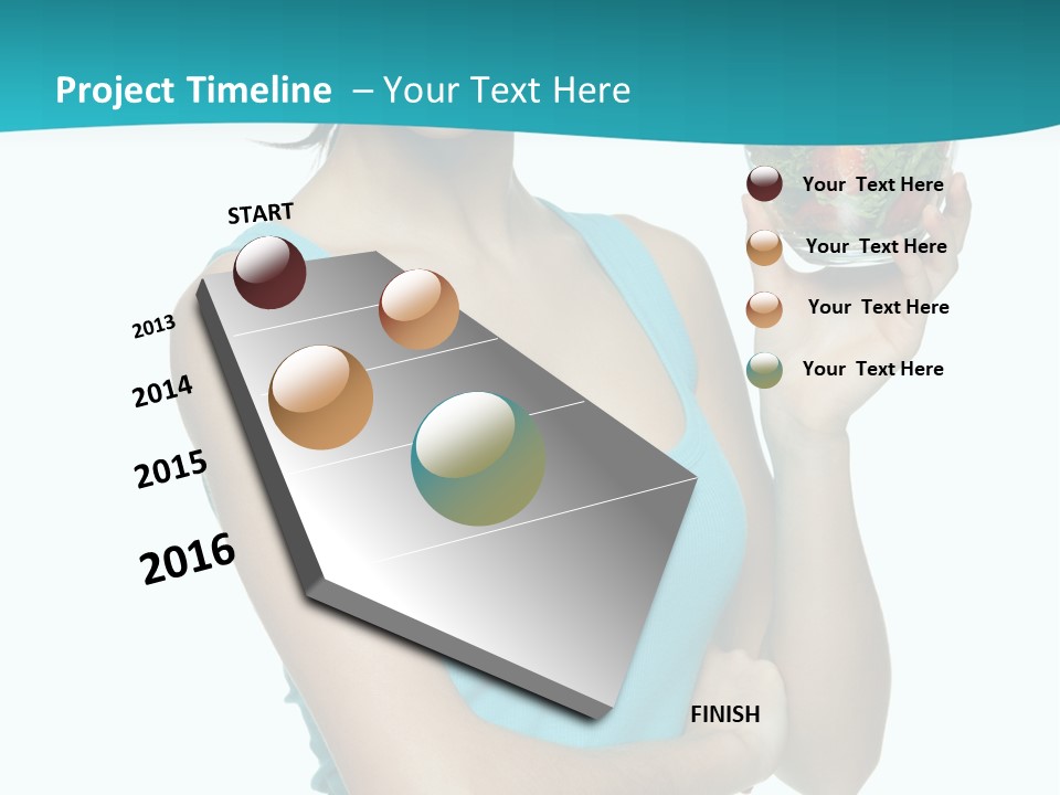 Isolated Kid Playful PowerPoint Template