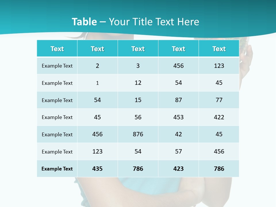 Isolated Kid Playful PowerPoint Template
