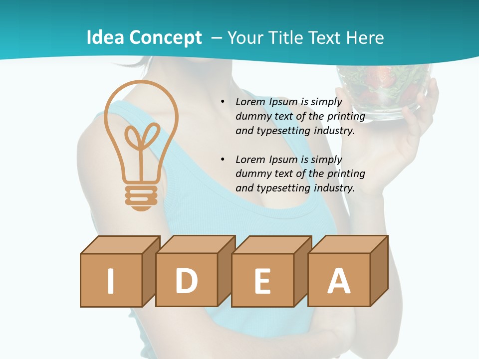 Isolated Kid Playful PowerPoint Template