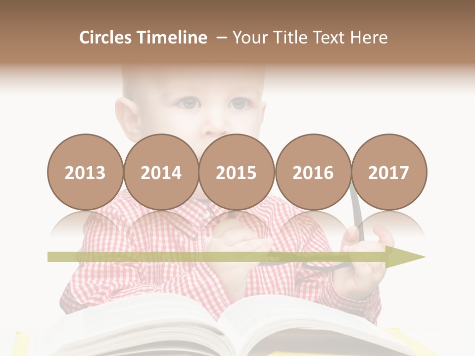 Isolated Kid Playful PowerPoint Template