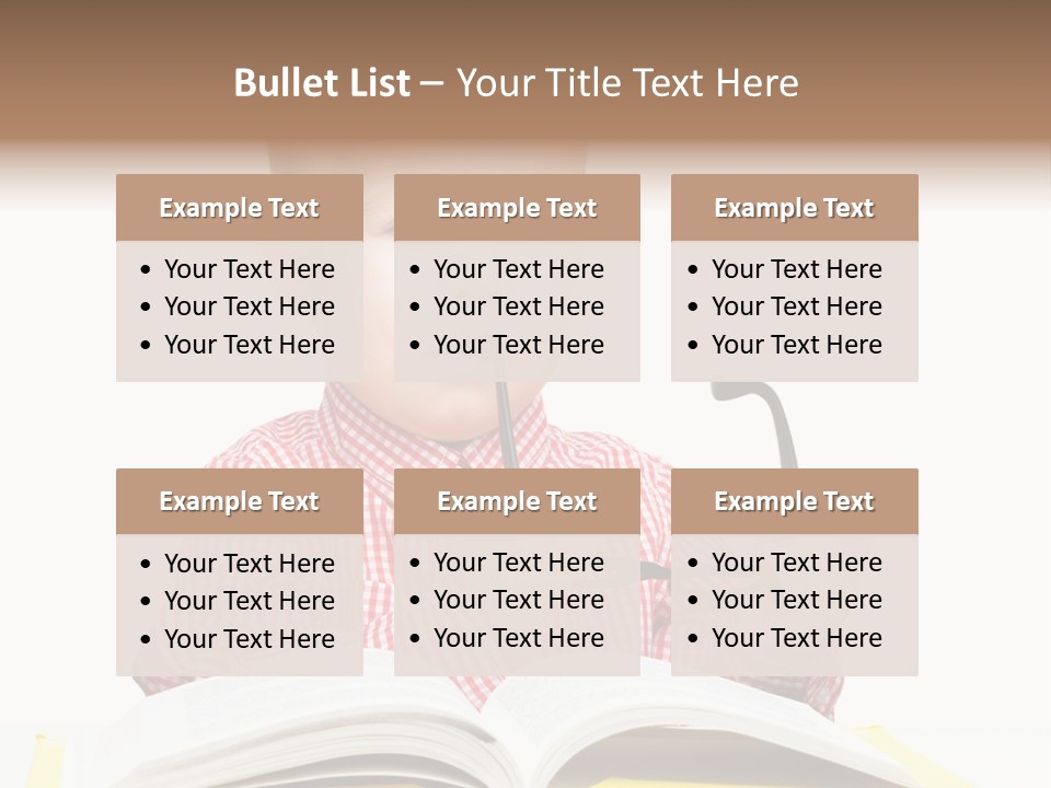 Isolated Kid Playful PowerPoint Template