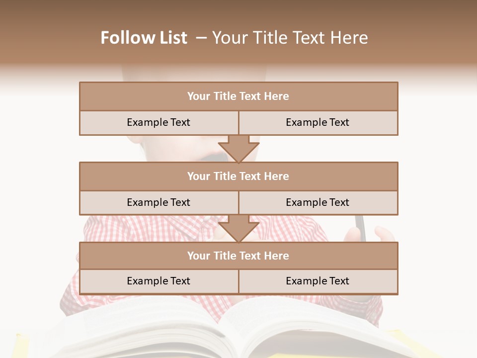 Isolated Kid Playful PowerPoint Template