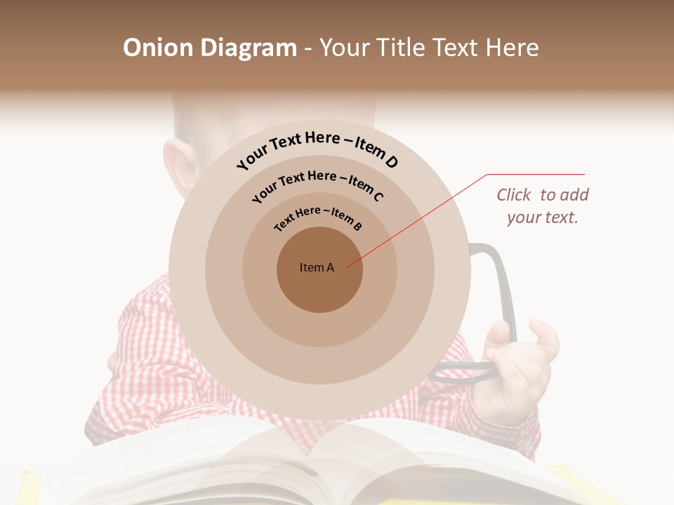 Isolated Kid Playful PowerPoint Template