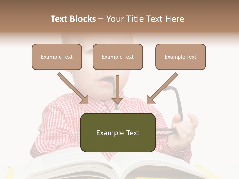 Isolated Kid Playful PowerPoint Template