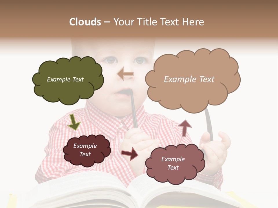 Isolated Kid Playful PowerPoint Template