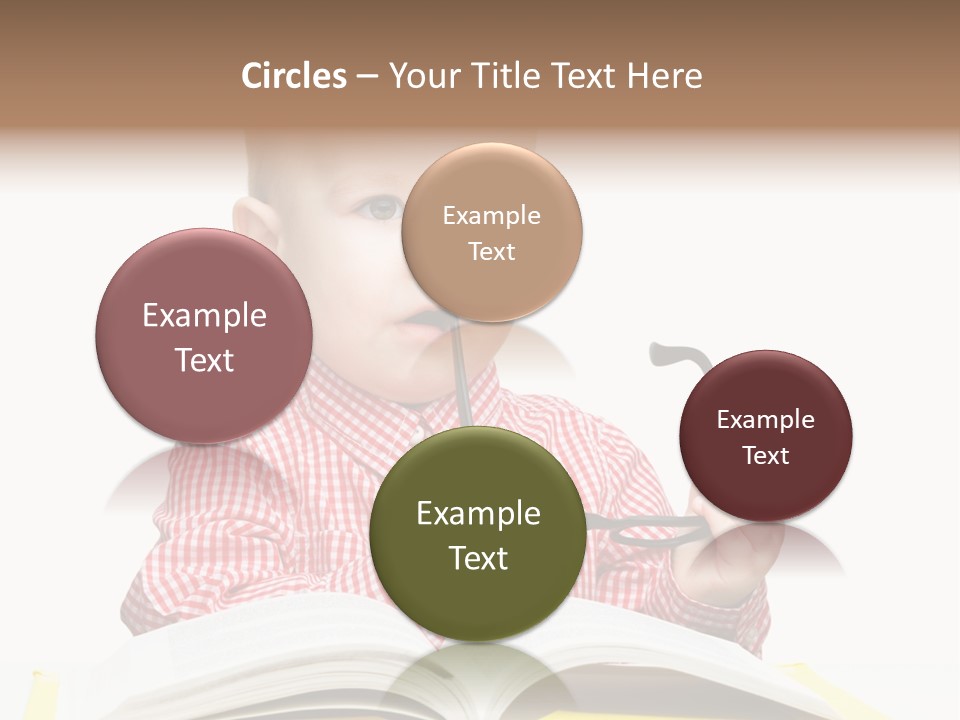 Isolated Kid Playful PowerPoint Template