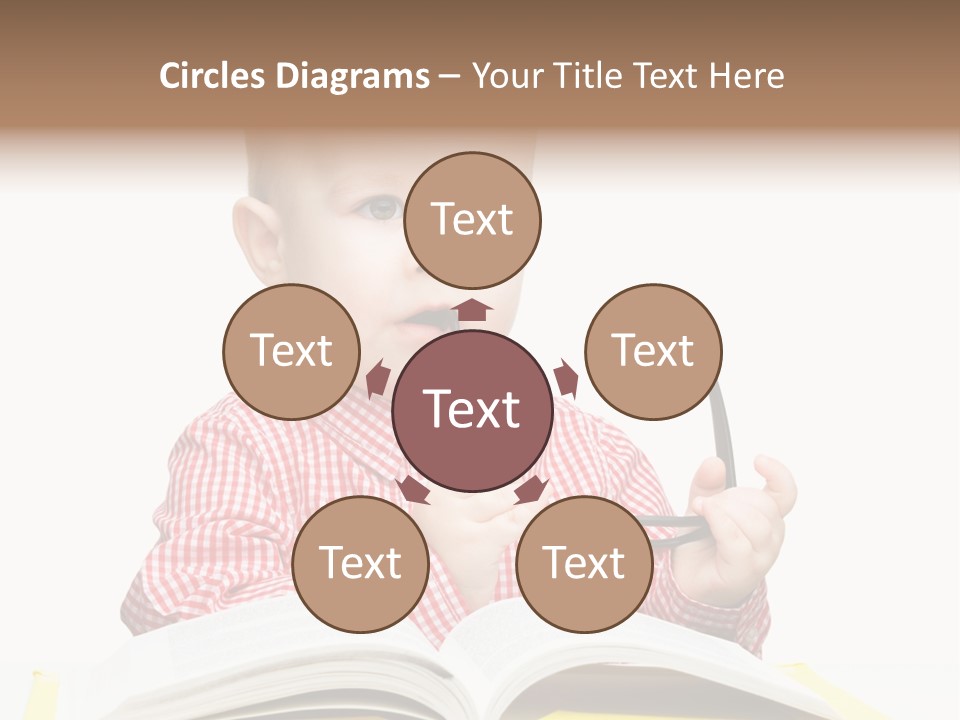 Isolated Kid Playful PowerPoint Template