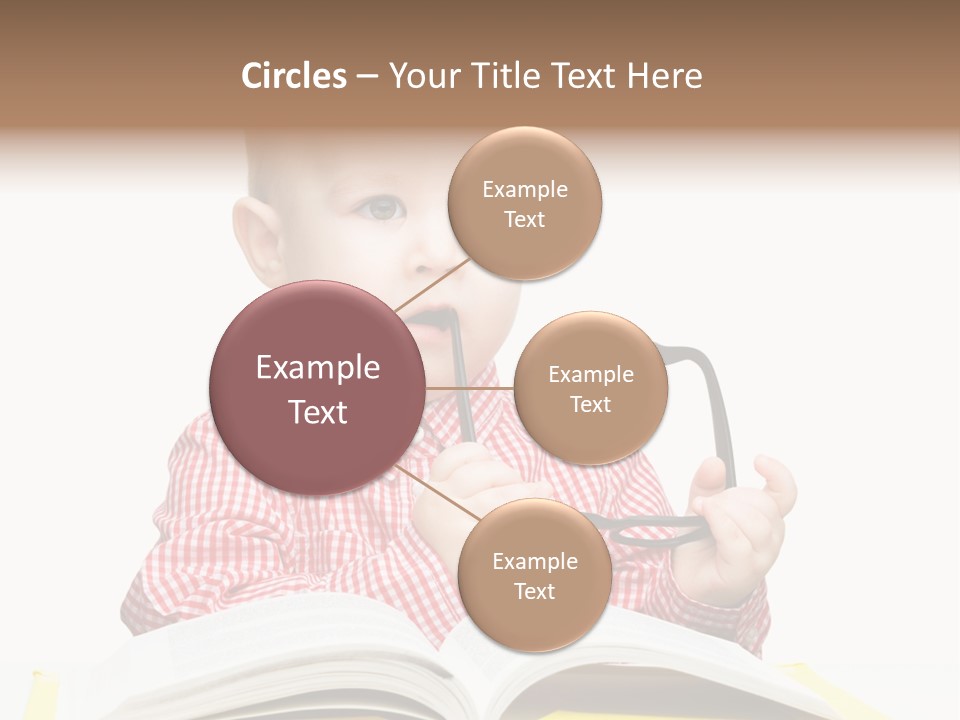 Isolated Kid Playful PowerPoint Template