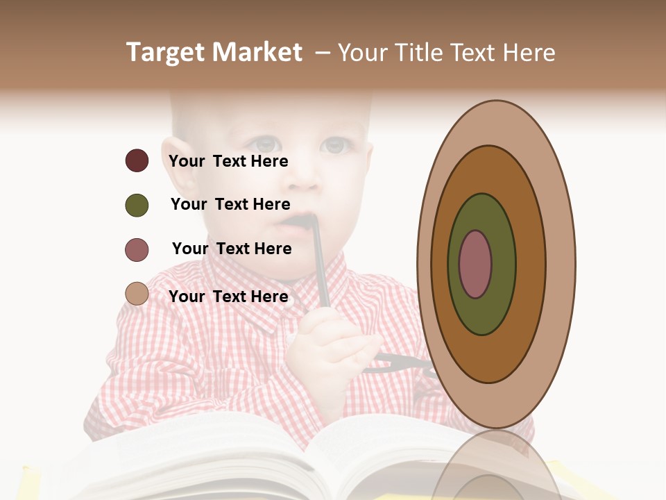 Isolated Kid Playful PowerPoint Template