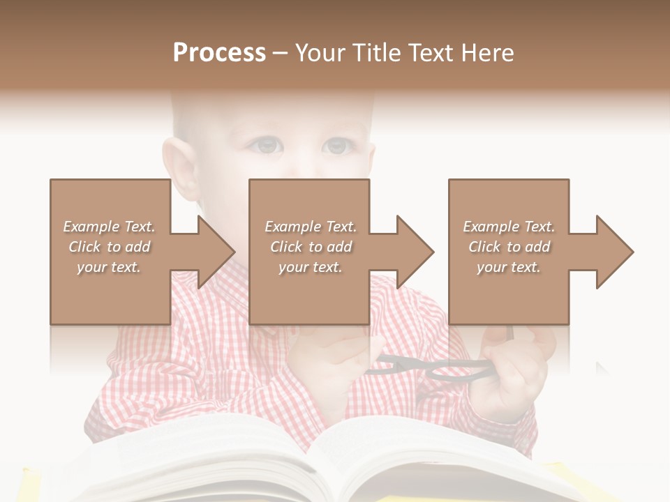 Isolated Kid Playful PowerPoint Template