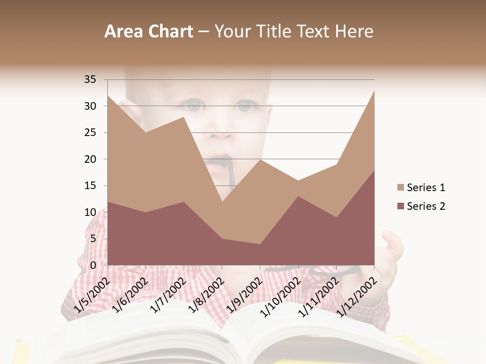 Isolated Kid Playful PowerPoint Template