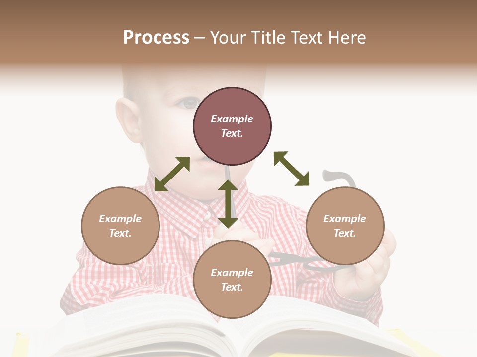 Isolated Kid Playful PowerPoint Template