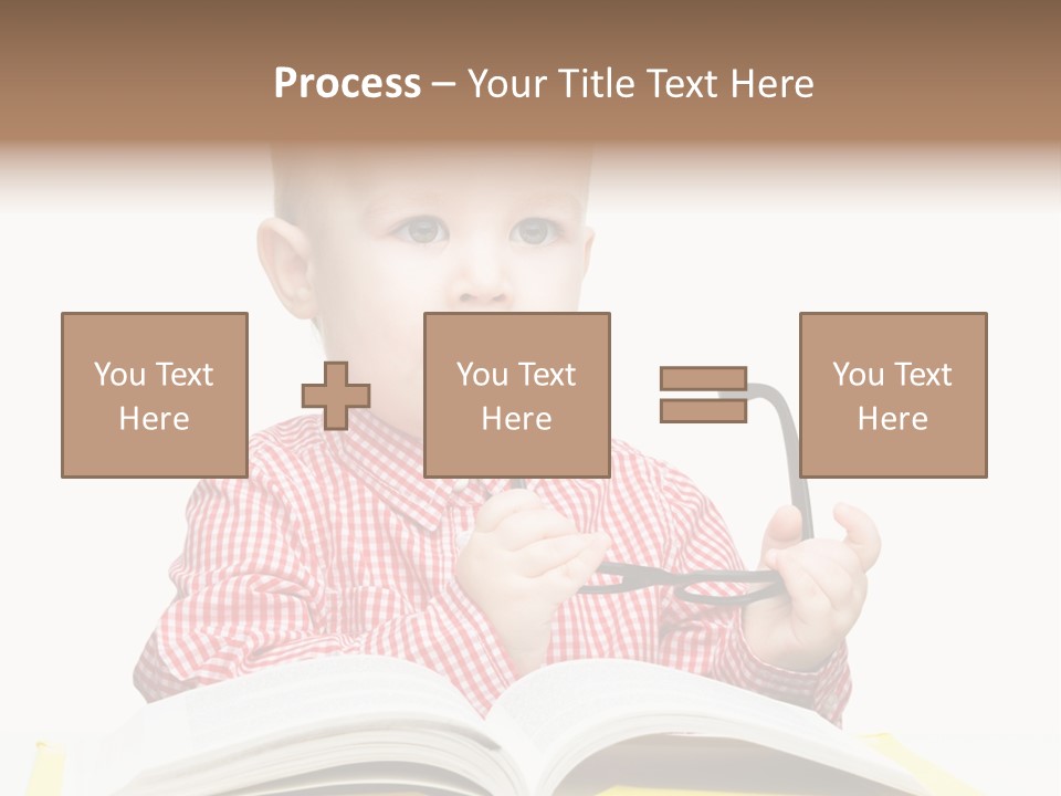 Isolated Kid Playful PowerPoint Template