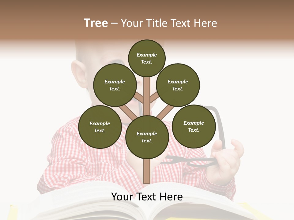 Isolated Kid Playful PowerPoint Template