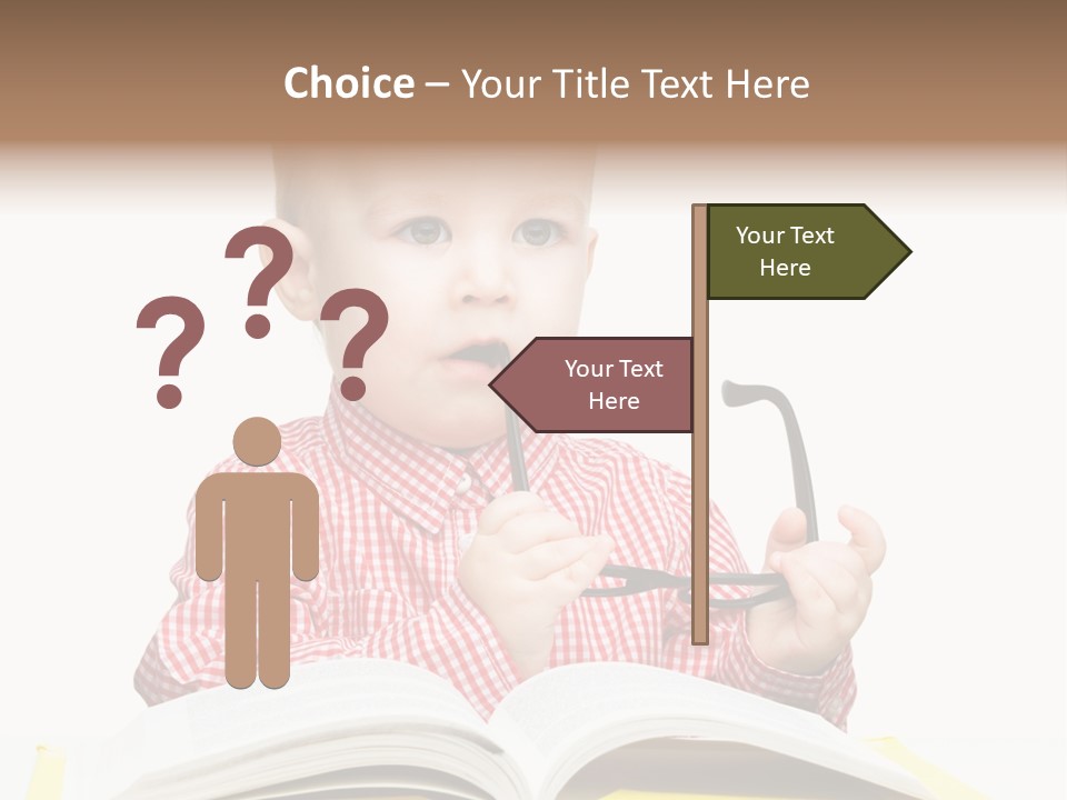 Isolated Kid Playful PowerPoint Template