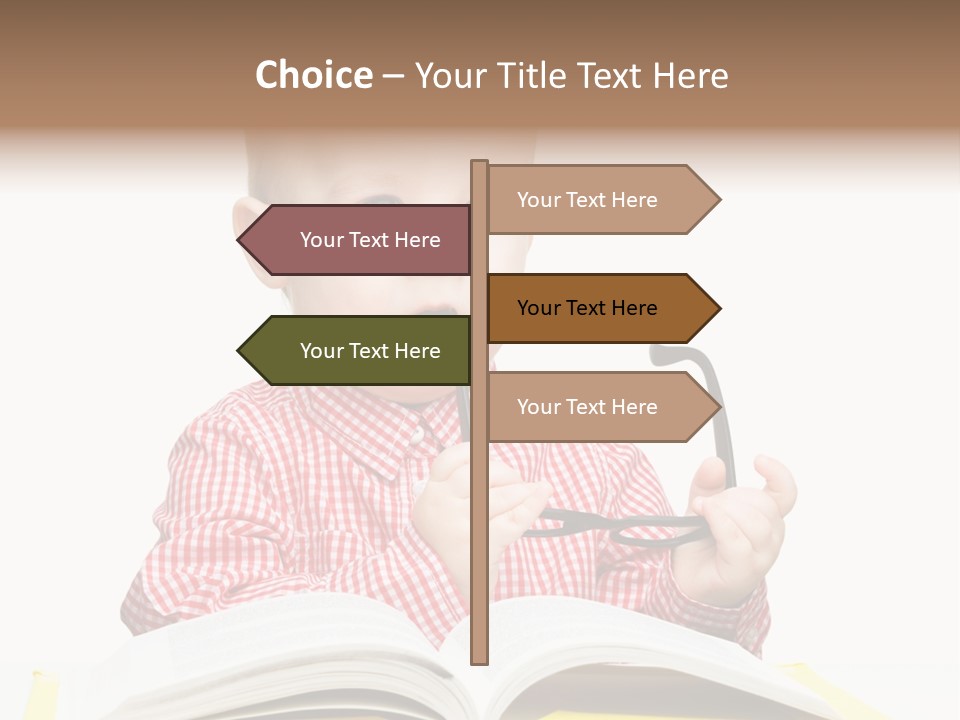 Isolated Kid Playful PowerPoint Template