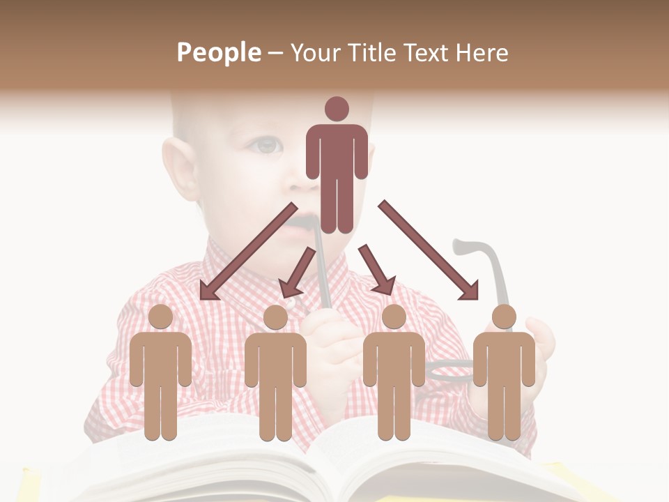 Isolated Kid Playful PowerPoint Template