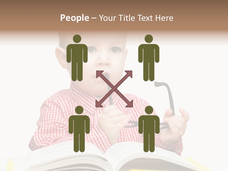 Isolated Kid Playful PowerPoint Template