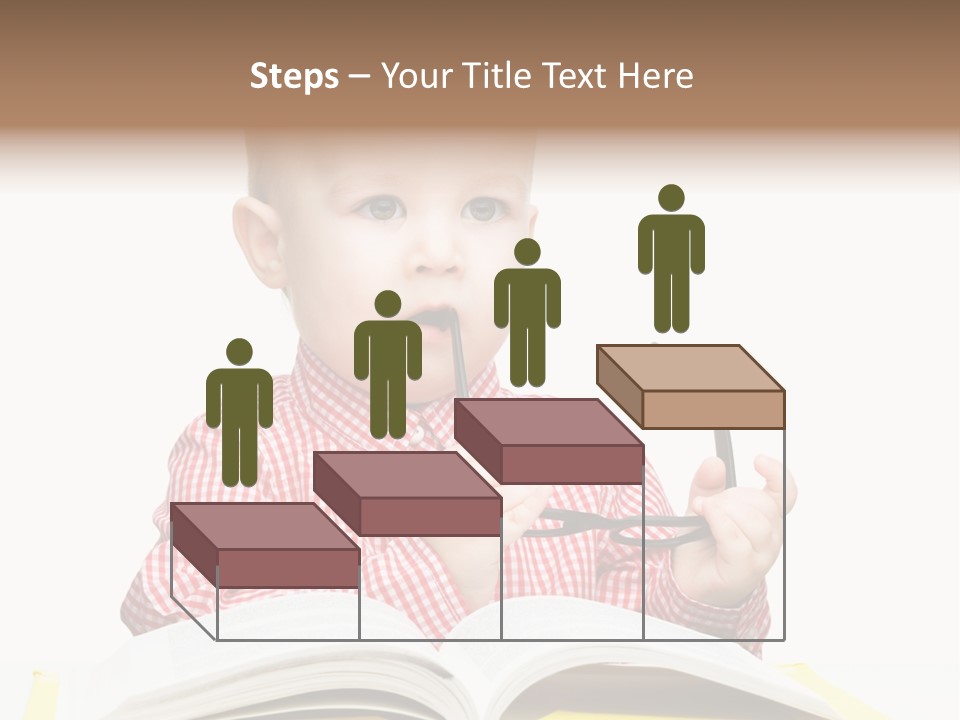 Isolated Kid Playful PowerPoint Template