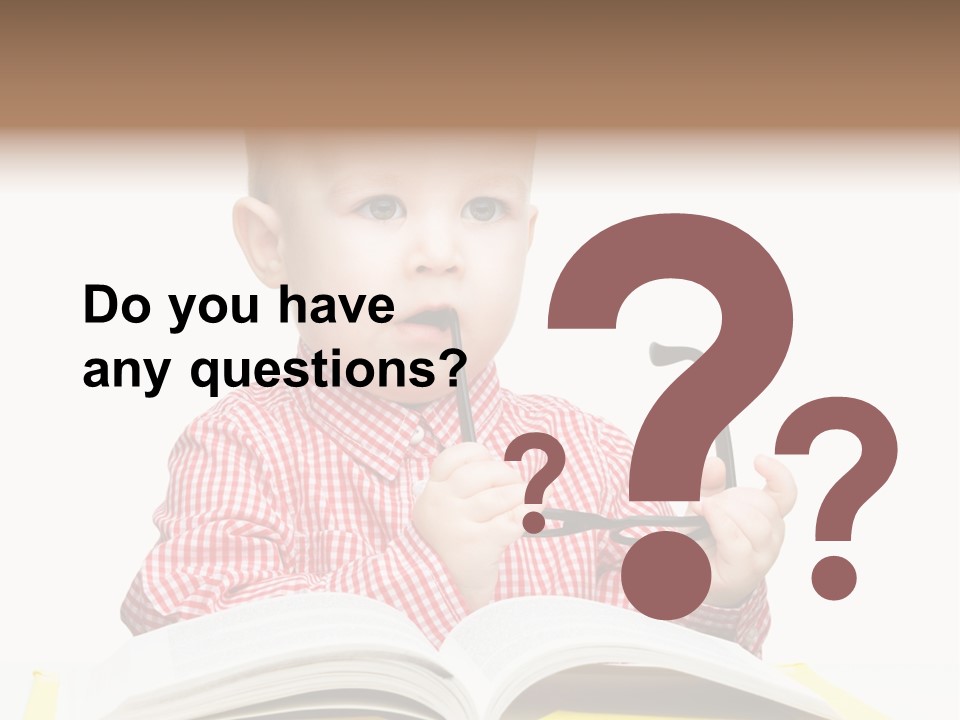 Isolated Kid Playful PowerPoint Template