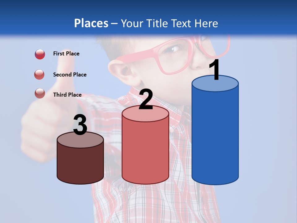 Nerd Silly Hand PowerPoint Template