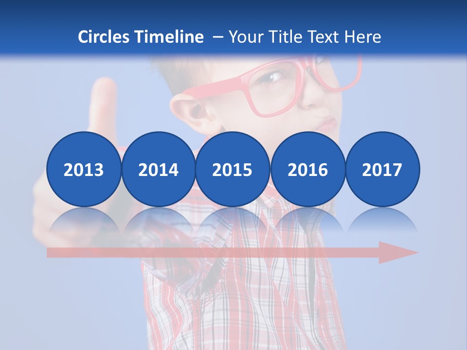 Nerd Silly Hand PowerPoint Template