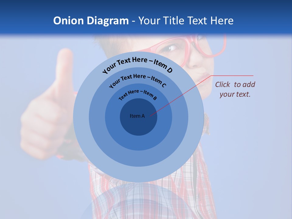 Nerd Silly Hand PowerPoint Template